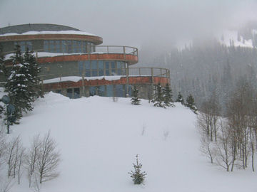TV star homes line the slopes of Bald Eagle Mountain.