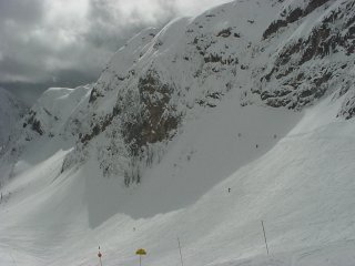 Timber Bowl at the top of the White Pass chair (photo Marc Guido)