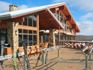 Holiday Valley's luxurious Yodeler Lodge is typical of the quality facilites that the resort offers.