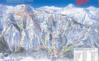 Jackson Hole trail map - click on image to open a full-size version in a separate browser window