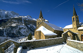 The village of La Grave. (photo: Bertrand Boone)