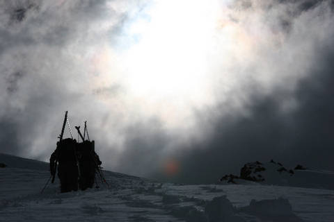 A one-hour hike opens up a whole lot more terrain at Las Leñas. (photo: Derek Foose)