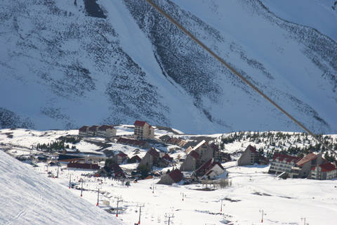 The village of Las Leñas. (photo: Derek Foose)