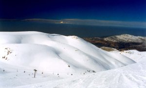 Lebanon's biggest ski resort (photo Rolandos Constantinides)