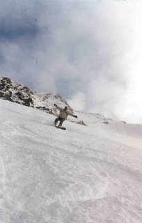 Snowboarding at Les Arcs