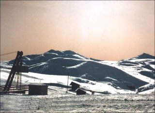 Atop Mavrovo's summit.