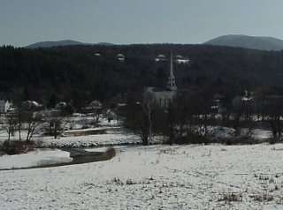 The village of Stowe is everything Vermont.