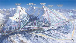 Sunshine Village trail map (click on image to open a full-size version in a new browser window)
