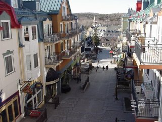 The heart of the Village at Tremblant