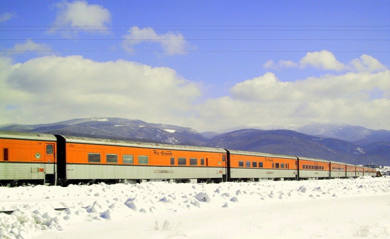 The Denver to Winter Park ski train