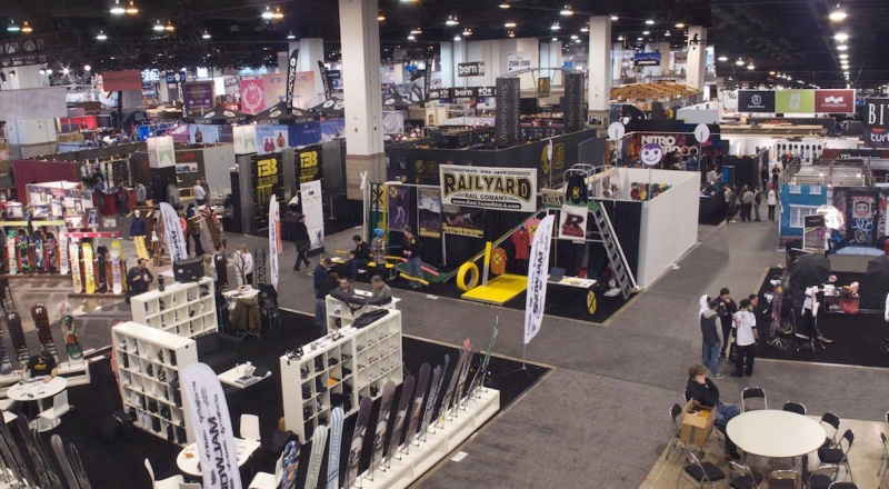 The SIA Snow Show annually brings together ski and snowboard gear and apparel manufacturers and buyers in Denver.