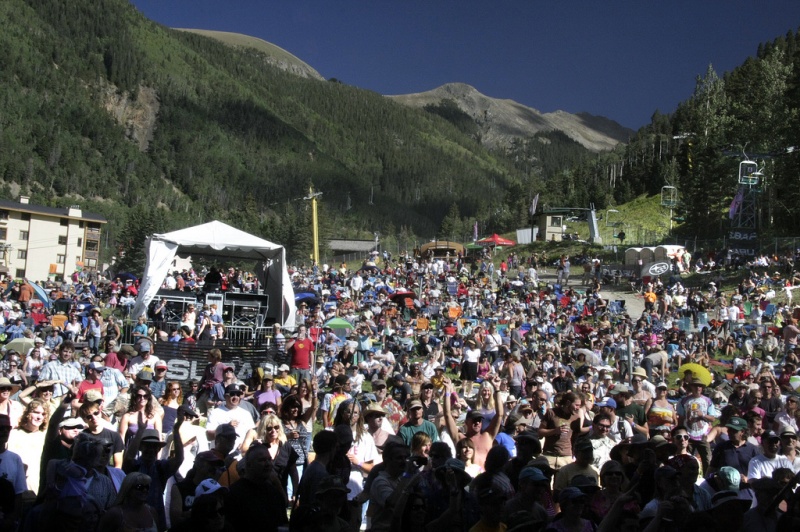 The Taos Mountain Music Festival (photo: Anne-Sophie Lenoir)