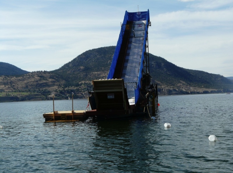 Ingenious Water Ramp Opens on Okanagan Lake This Weekend