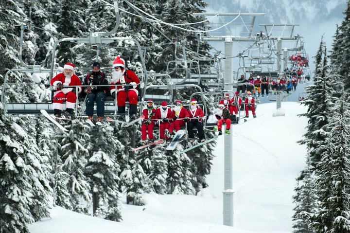 Saturday, Dec. 17 is Santa Day at Whistler