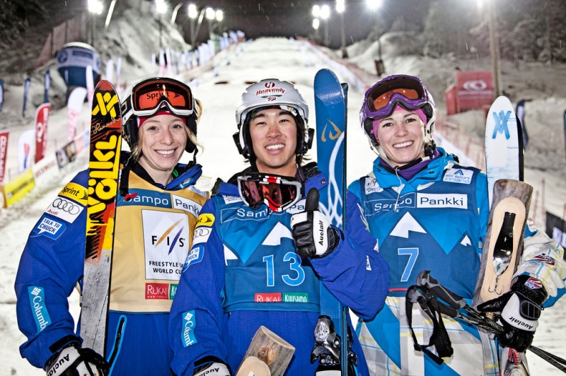 Kearney, Kingsbury Win World Cup Moguls in Ruka