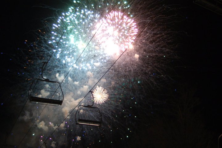 Okemo will light up New Year's Eve with fireworks and more. (photo: Okemo Mountain Resort)