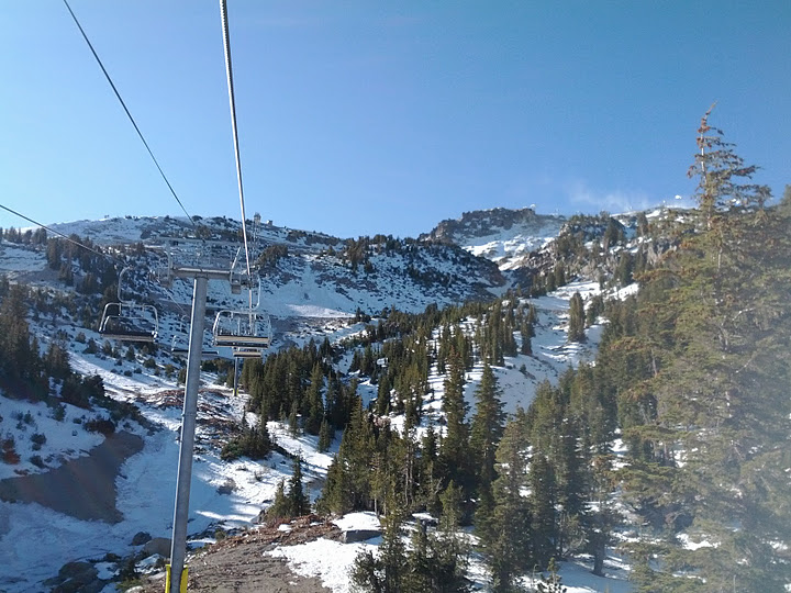 (photo of conditions last weekend at Mammoth Mountain, Calif.: socal)