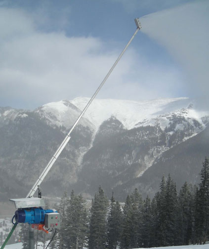 A high-efficiency snow gun from HKD. (photo: HKD)