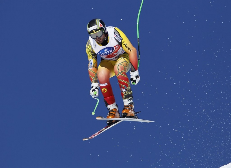 Cuche Continues Winning Ways at Crans Montana Super G