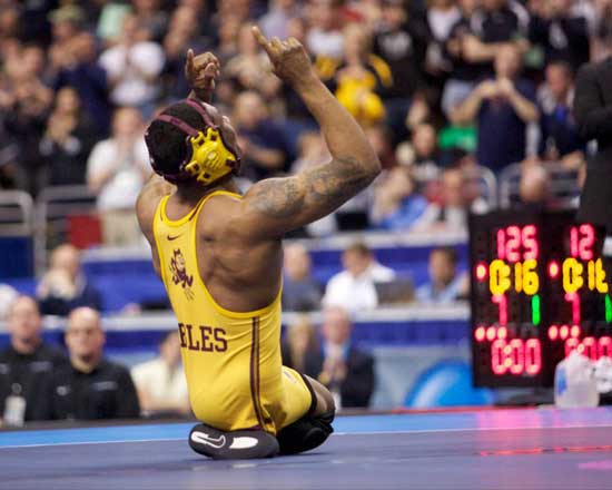 NCAA Wrestling Champ and Adaptive Sports Hero to Try Skiing For the First Time