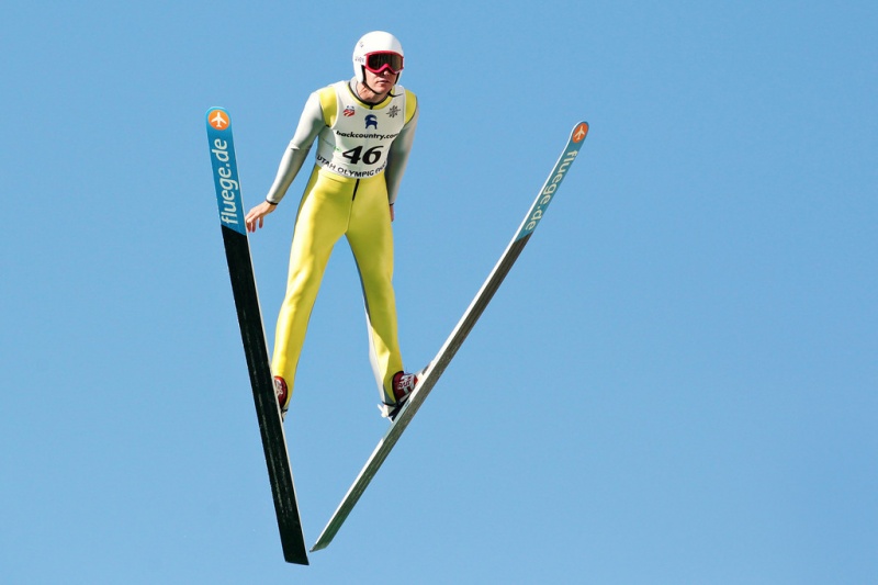 Lodwick Locks Career 20th U.S. Nordic Combined Skiing Championship