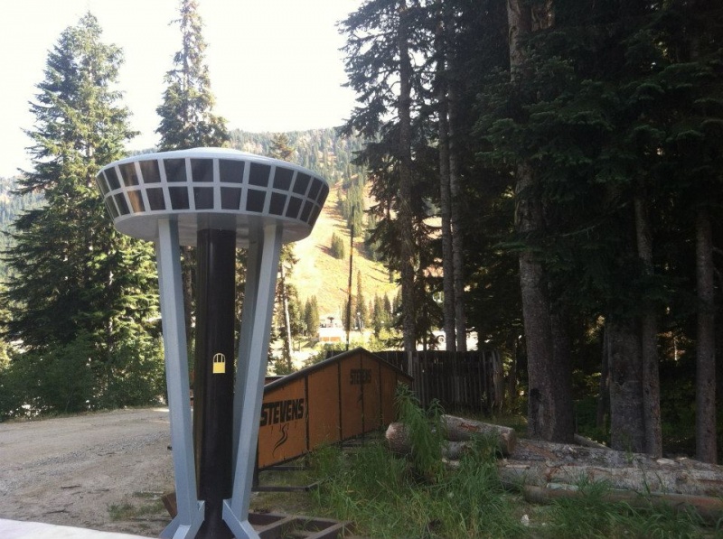 Stevens Pass' new Space Needle bonk (photo: Stevens Pass)