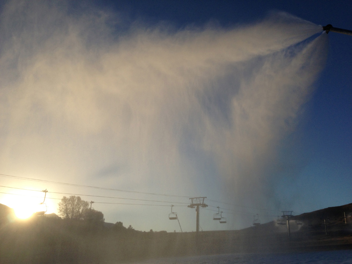 PHOTOS: Sun Valley Makes Snow