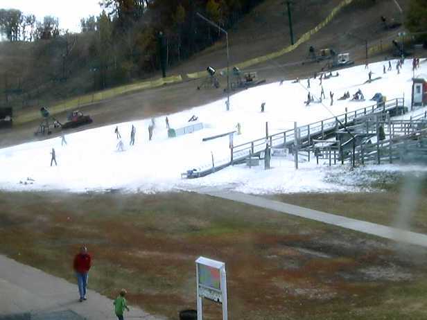 An image from Wild Mountain's webcam on Sunday afternoon (photo: Wild Mountain)