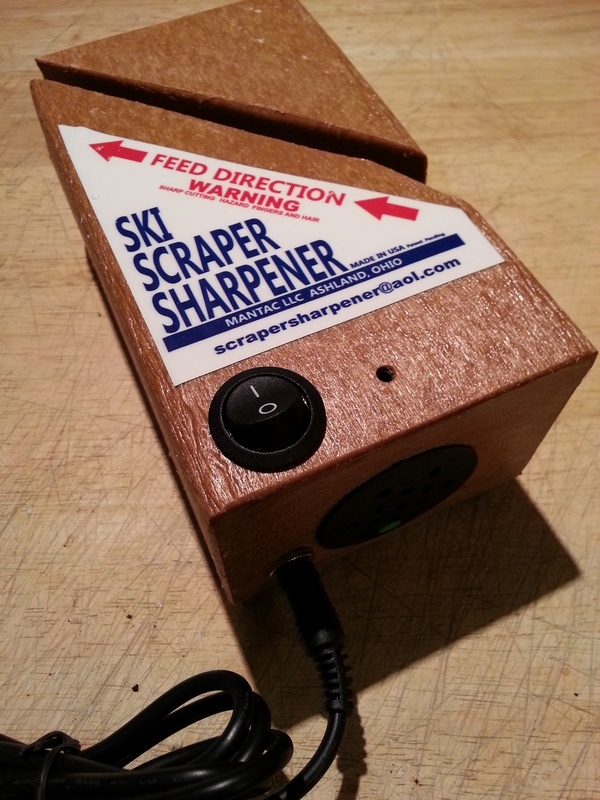 Ski Scraper Sharpener Delivers the Perfect Edge