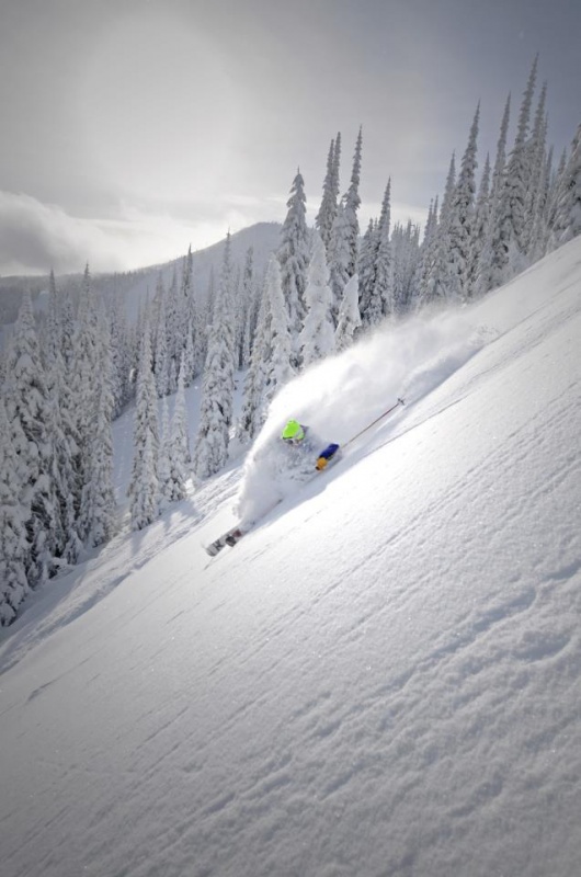 Snowpack at Schweitzer Sets Record