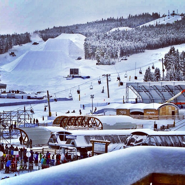 The Dew Tour venue at Breckenridge (photo: Alli Sports)