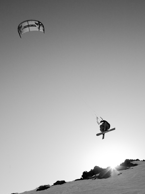California’s Only Snowkite Center Opens at Royal Gorge