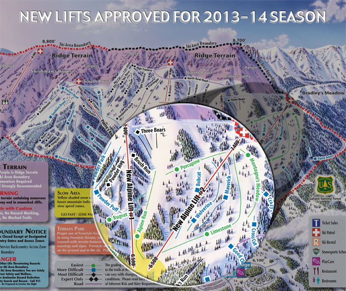 bridger bowl ski montana lifts install tracks magazine