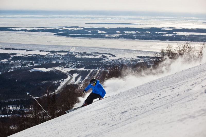 Skier Sues Mont-Sainte-Anne Over Snow Gun