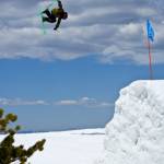 Andy Partridge trains this month at Mammoth Mountain in California. (photo: Mammoth Mountain)