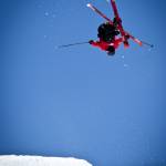 Simon Dumont trains this month at Mammoth Mountain in California. (photo: Mammoth Mountain)