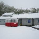 The New England Ski Museum on Sunday, in Franconia Notch, N.H.