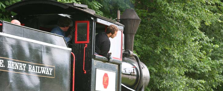 Loon Mountain's J.E. Henry Railroad (photo: Loon Mountain)