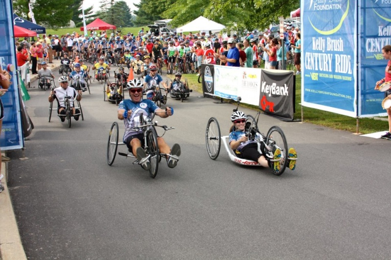Kelly Brush Ride Raises Record $300,000 for Adaptive Sports, Ski Racing Safety