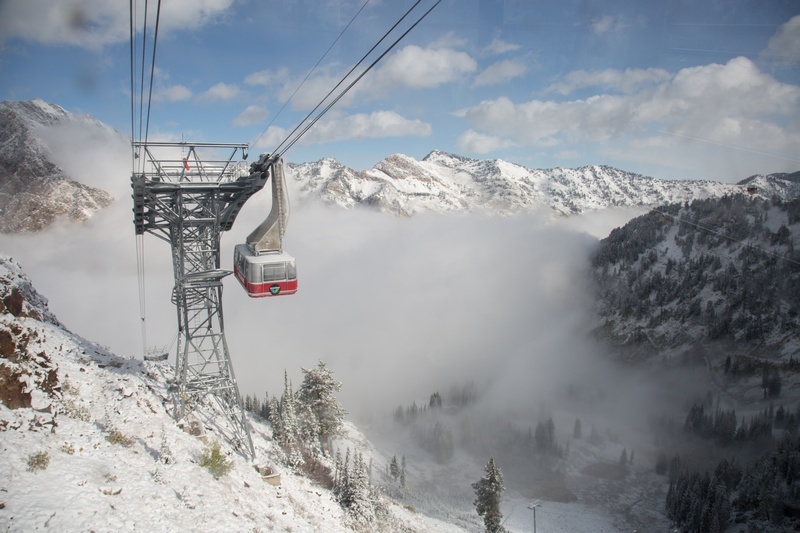 Snowbird, Utah, Sept. 26, 2013 (photo: Matt Cawley)