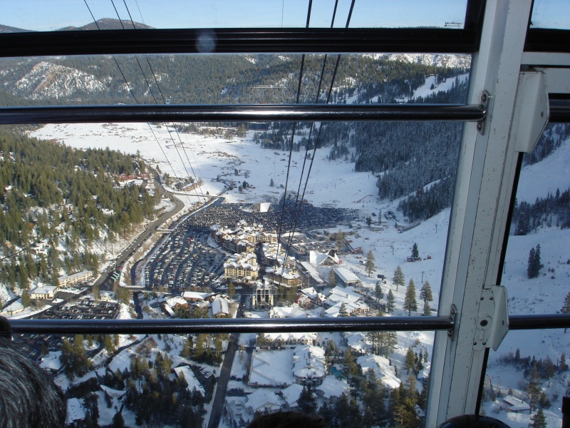 Olympic Valley, seen from the Squaw Valley tram