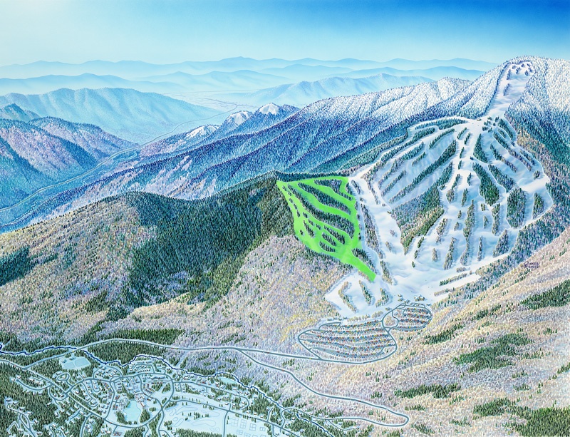 Waterville's Green Peak expansion (image: Waterville Valley)