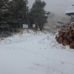 Outside Snowbasin, Utah's John Paul Lodge, Sept. 26, 2013 (photo: Snowbasin Resort)