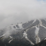 Five inches of new snow Thursday at Sun Valley, Idaho. (photo: Sun Valley Resort)