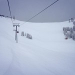 A lucky 75 skiers and riders saw this view from Crystal Mt., Wash.'s Rainier Express Gondola this morning. (photo: Crystal Mountain)