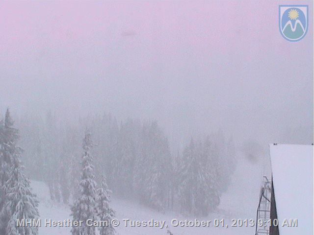 A white view on the Heather Cam at Mt. Hood Meadows. (photo: Mt. Hood Meadows)