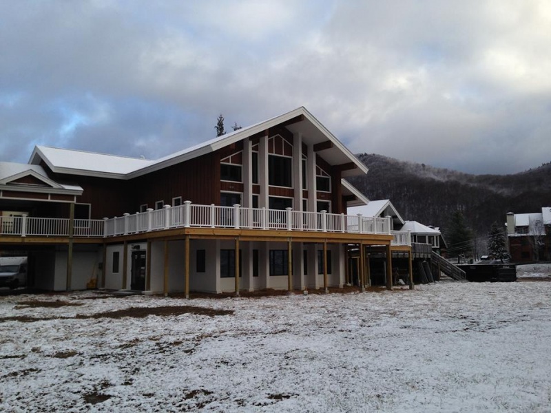 The new Andrea Mead Lawrence Lodge at Pico Mountain, in Killington, Vt. (photo: Vermont Adaptive)