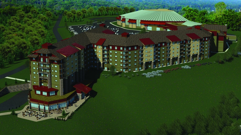 The new 453-room Camelback Lodge and Indoor Waterpark (image: Camelback Mountain Resort)