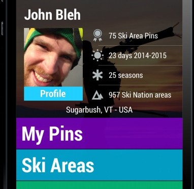 Ski Nation on iPhone. (image: Ski Nation)