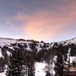 The mountain is beginning to look white this morning at Kirkwood in California. (photo: Kirkwood Mountain Resort)